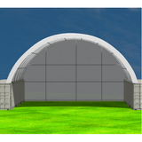 Gold Mountain Rear Cover for 40' × 40' × 11' Shipping-Container Canopy Shelter