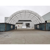 40' × 40' × 13' Shipping-Container Canopy Shelter