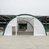 Gold Mountain 30' × 65' × 15' Single-Truss Arch Storage Shelter