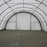 Gold Mountain 30' × 85' × 15' Single-Truss Arch Storage Shelter with Dual Pull-Up Doors