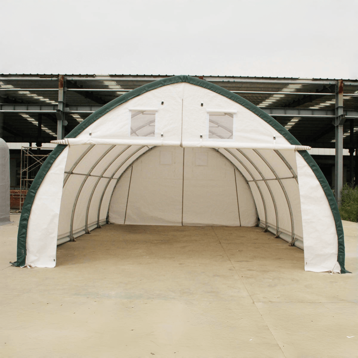 20' × 30' × 12' Single-Truss Arch Storage Shelter