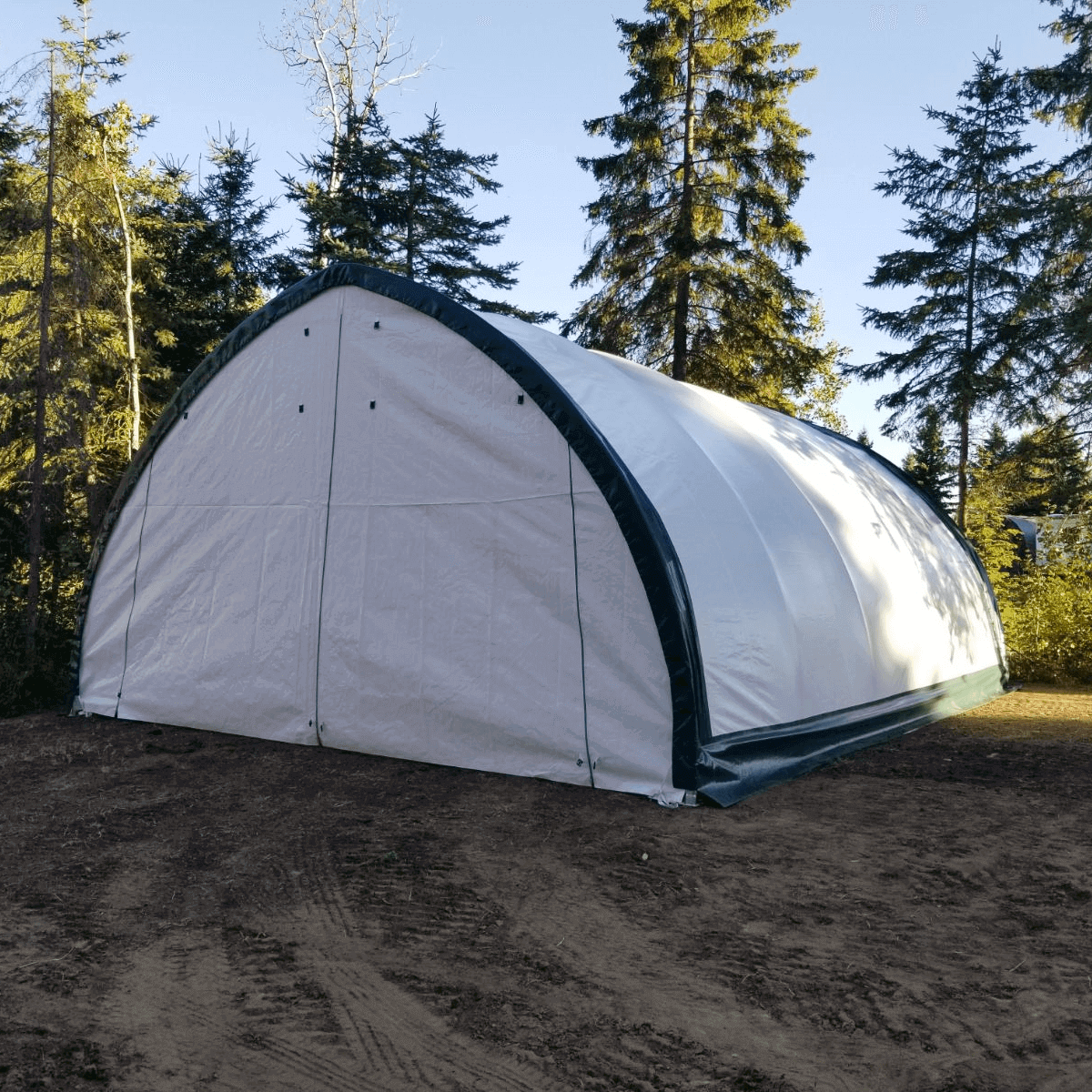20' × 30' × 12' Single-Truss Arch Storage Shelter