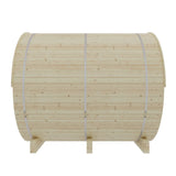 Tampere Finnish Barrel Sauna with WiFi Heater - Finnish Sauna Builders