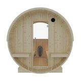 Turku Finnish Barrel Sauna with Terrace and WiFi Heater - Finnish Sauna Builders