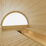 Vassa Finnish Barrel Sauna with WiFi Heater - Finnish Sauna Builders