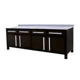 87" Heavy-Duty Adjustable Welding Work Table