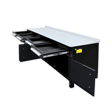 87" Heavy-Duty Adjustable Welding Work Table