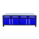 87" Heavy-Duty Adjustable Welding Work Table