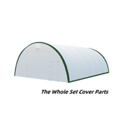 Complete 300 GSM PE Cover Set for 30' × 40' × 15' Storage Shelter