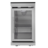 125" 107,000 BTU Outdoor Kitchen with 4-Burner Grill, Pizza Oven & Refrigerator