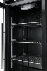 20" Insulated Outdoor Cooler Cabinet with Lockable Door – Black