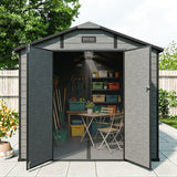 8x14 FT Plastic Outdoor Storage Shed
