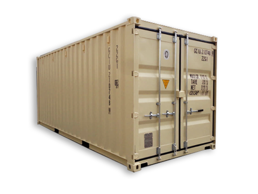 GCC dry shipping container representative product example