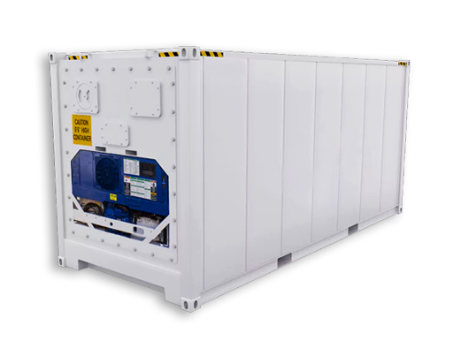 Reefer refrigerated shipping container example