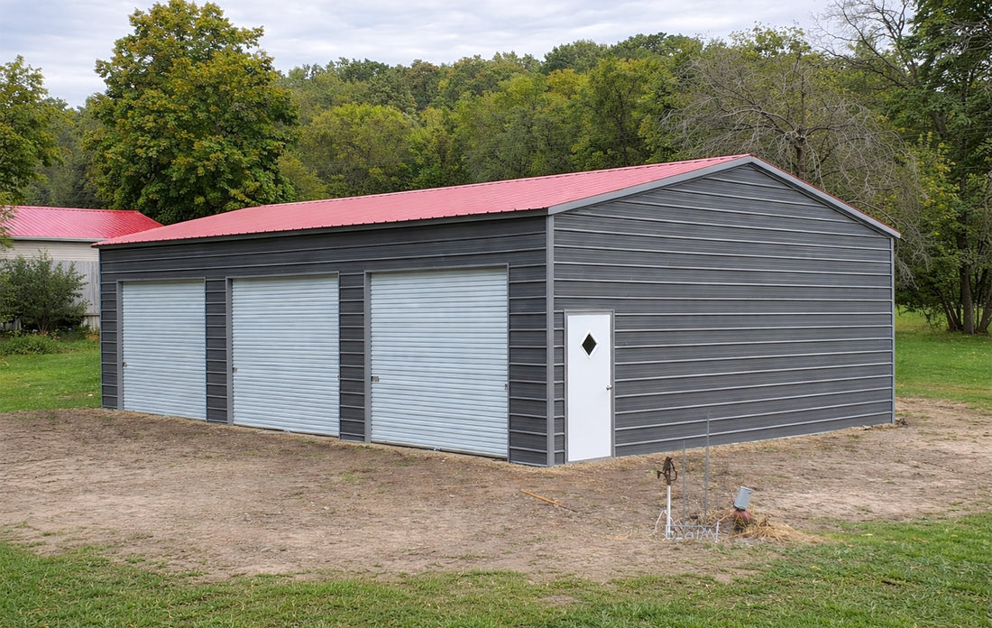 United Metal Buildings custom garage example