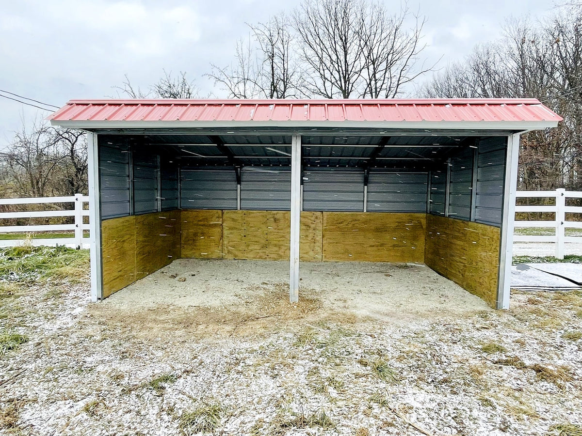 12x20x9/7 animal shelter