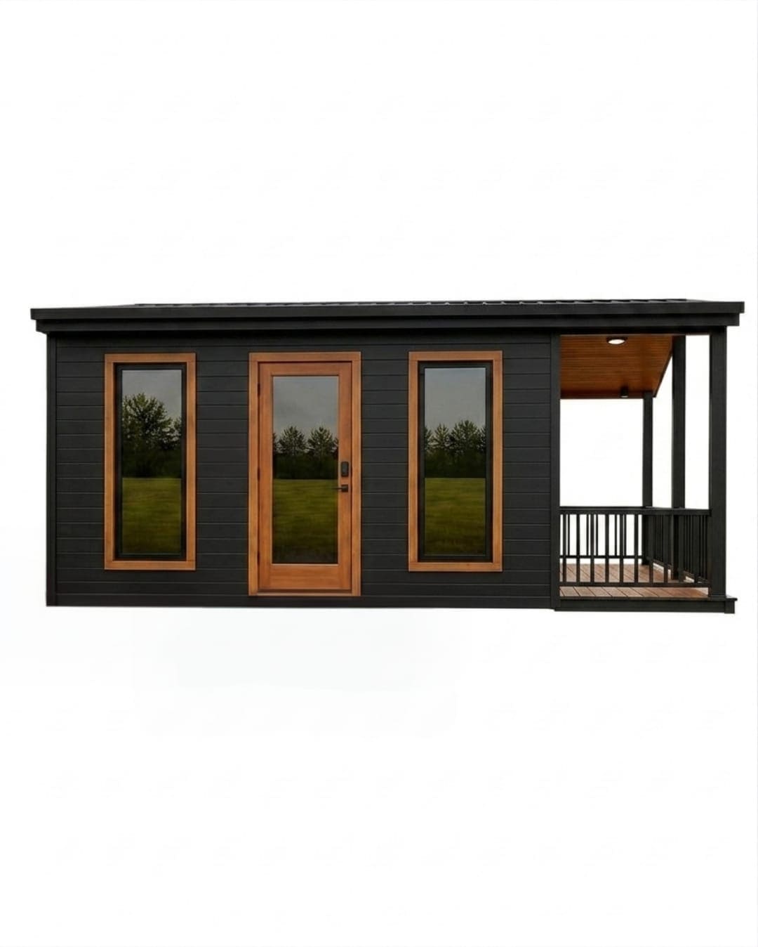 30' Tiny Home Complete Package with Deck, Glass Front & Premium Upgrades