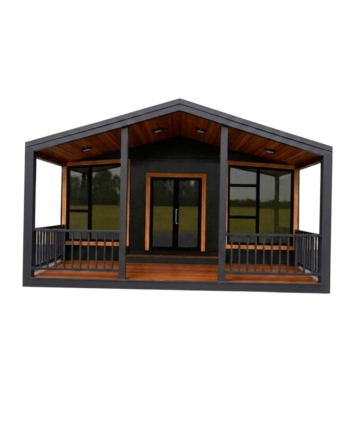 30' Tiny Home Complete Package with Deck, Glass Front & Premium Upgrades