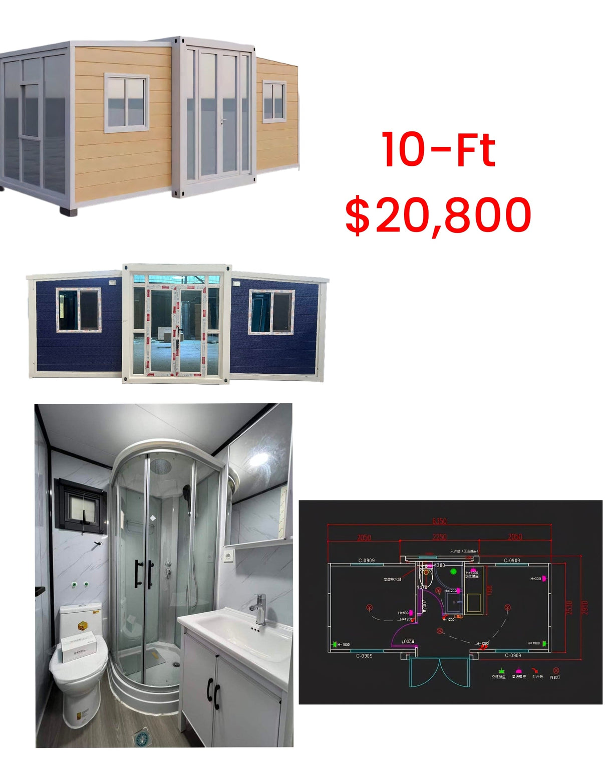 Expandable, Fully Equipped Tiny Home – Delivered to Your Property