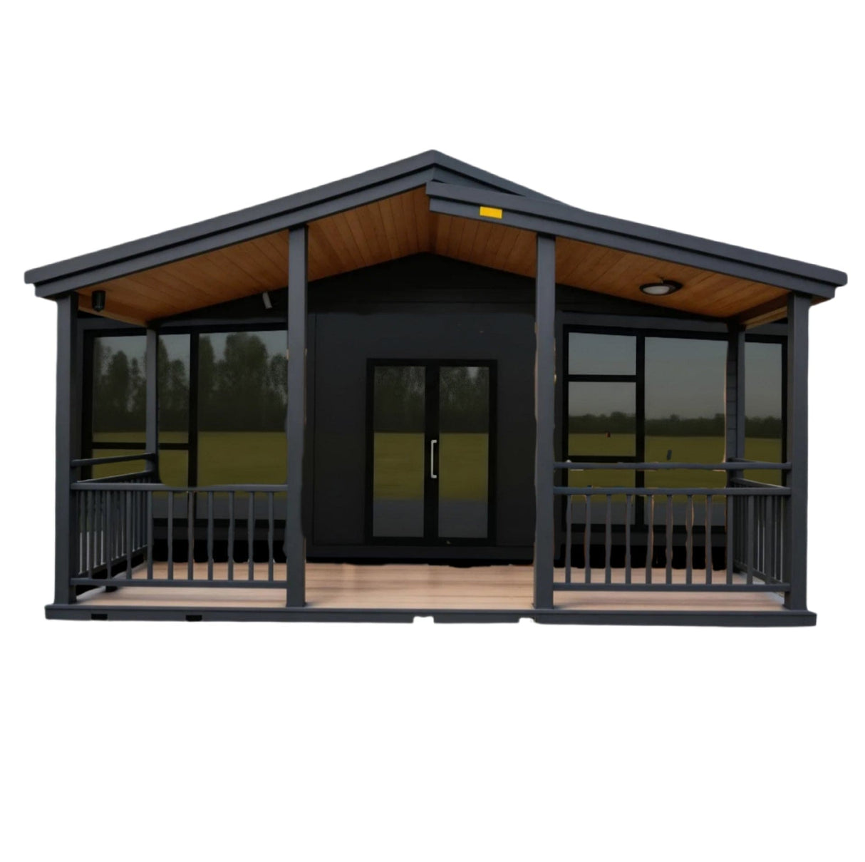 30' Tiny Home Complete Package with Deck, Glass Front & Premium Upgrades