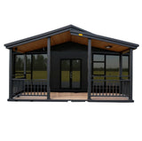 30' Tiny Home Complete Package with Deck, Glass Front & Premium Upgrades
