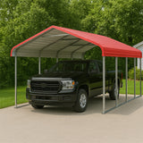 Classic 12' × 20' Galvanized-Steel Carport