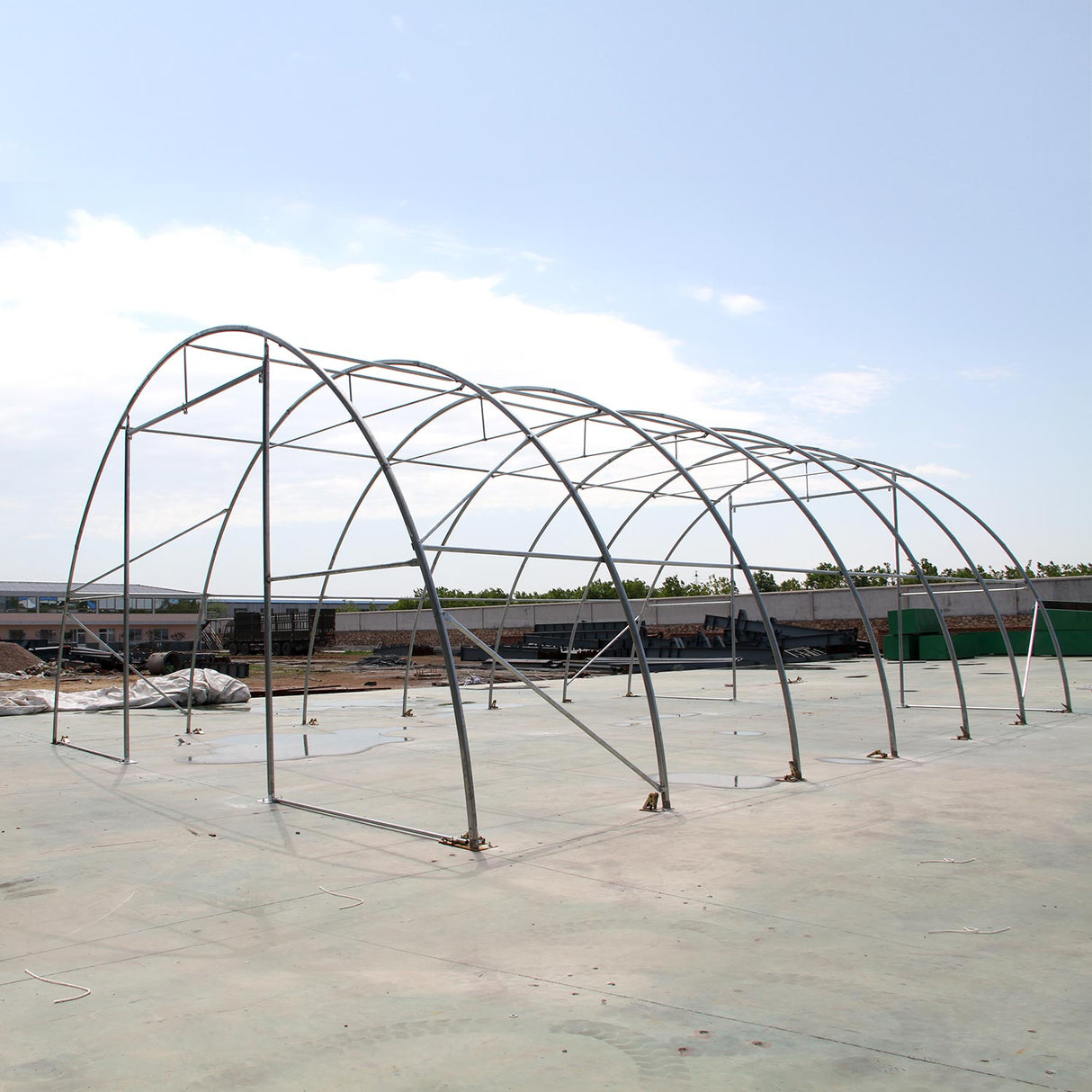 20' × 30' × 12' Single-Truss Arch Storage Shelter