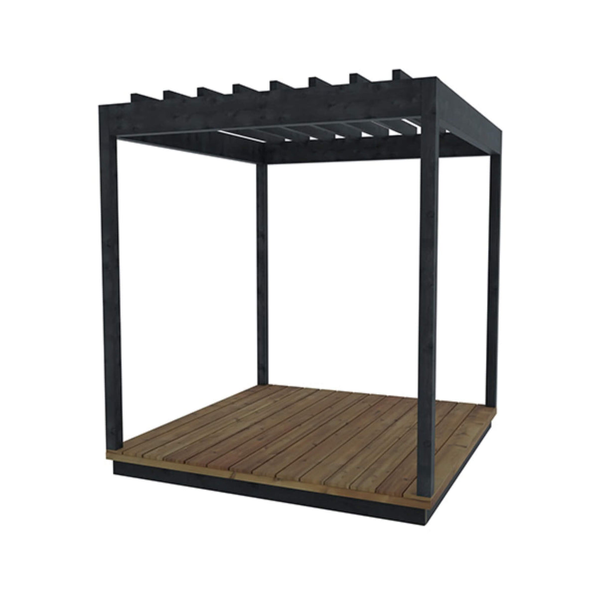 ThermaSol Nordic Misty Wood Pergola – Made to Order